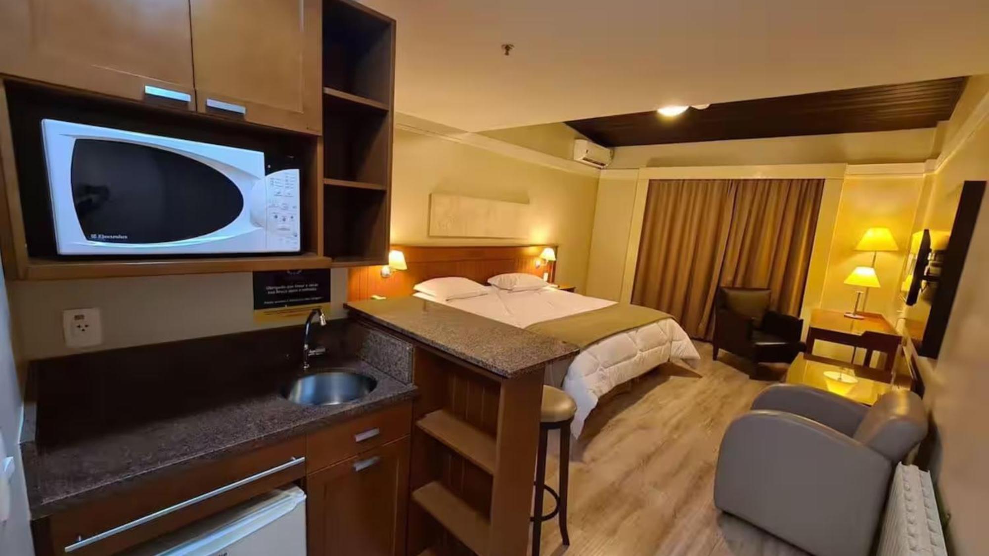 Apart-Hotel Em Gramado, Padrao 4 Estrelas, No Centro Zewnętrze zdjęcie